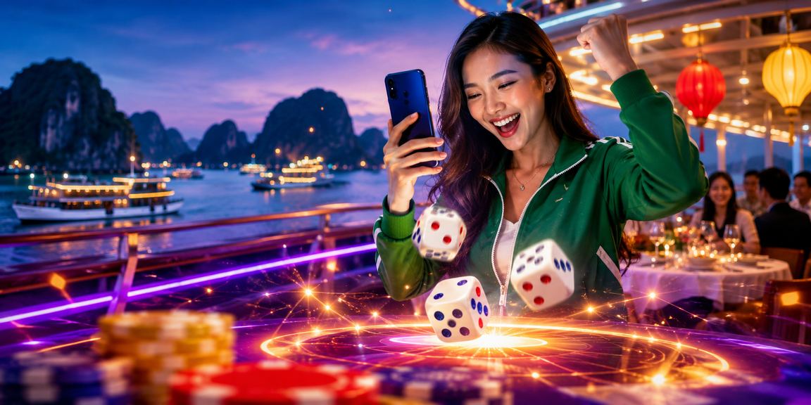 Trò chơi Tài Xỉu neon tại Hạ Long trên bongdaso66